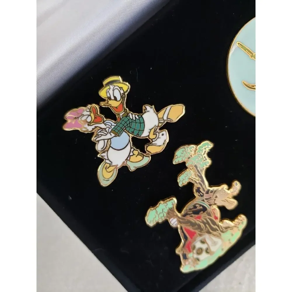 WDCC 1st 5 Figurines Series‎ Pin set Walt Disney Classic Collection VTG